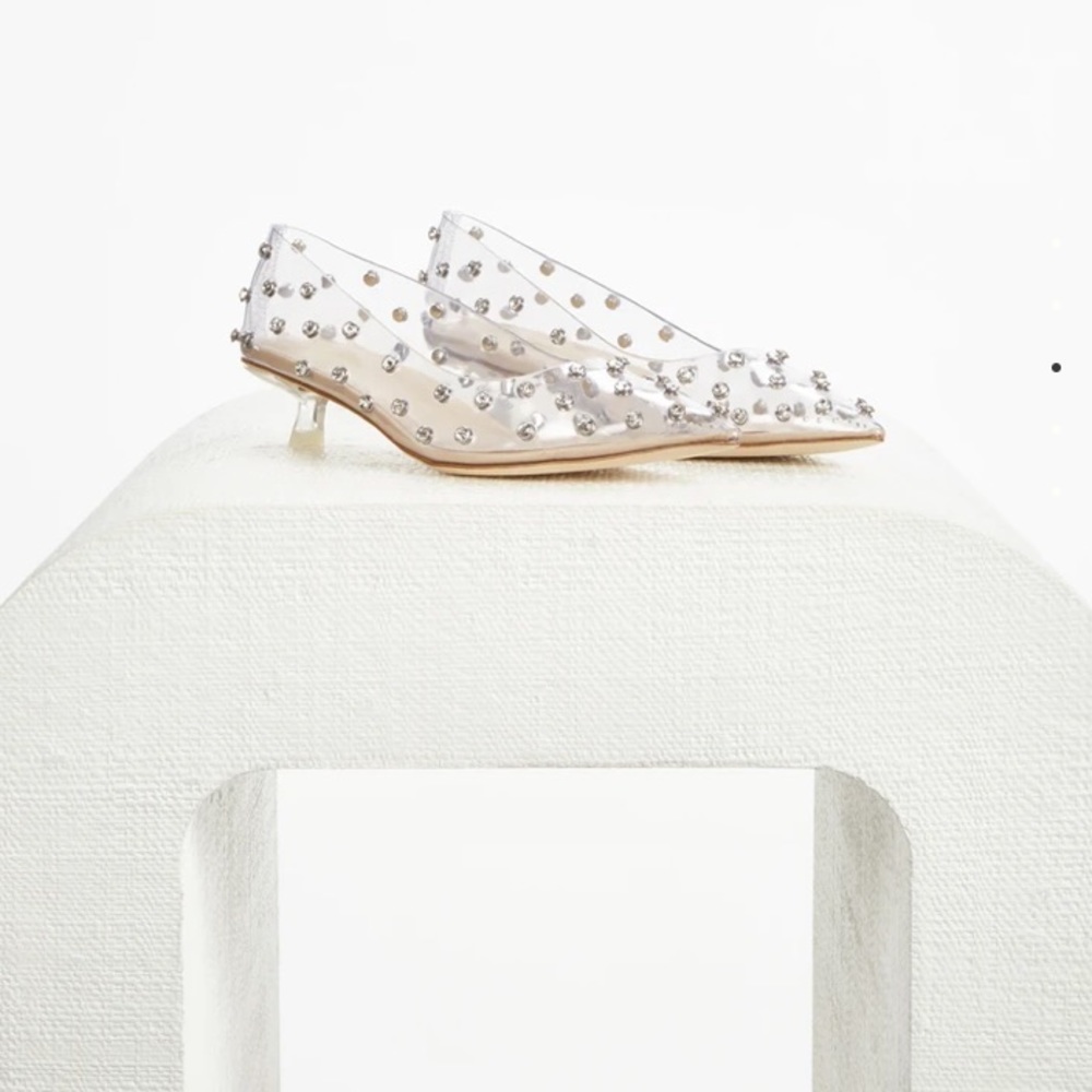 Cult Gaia Roxy Rhinestone Pump
